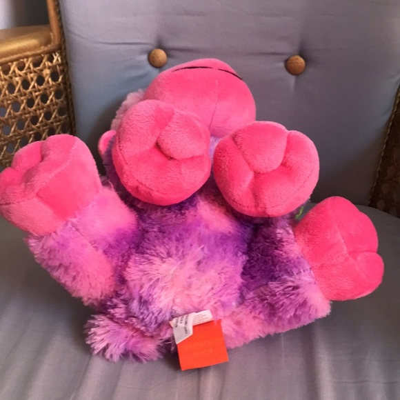 NWT Adventure Planet Tie-Dye brights pink & purple monkey plush stuffed animal - Picture 7 of 9